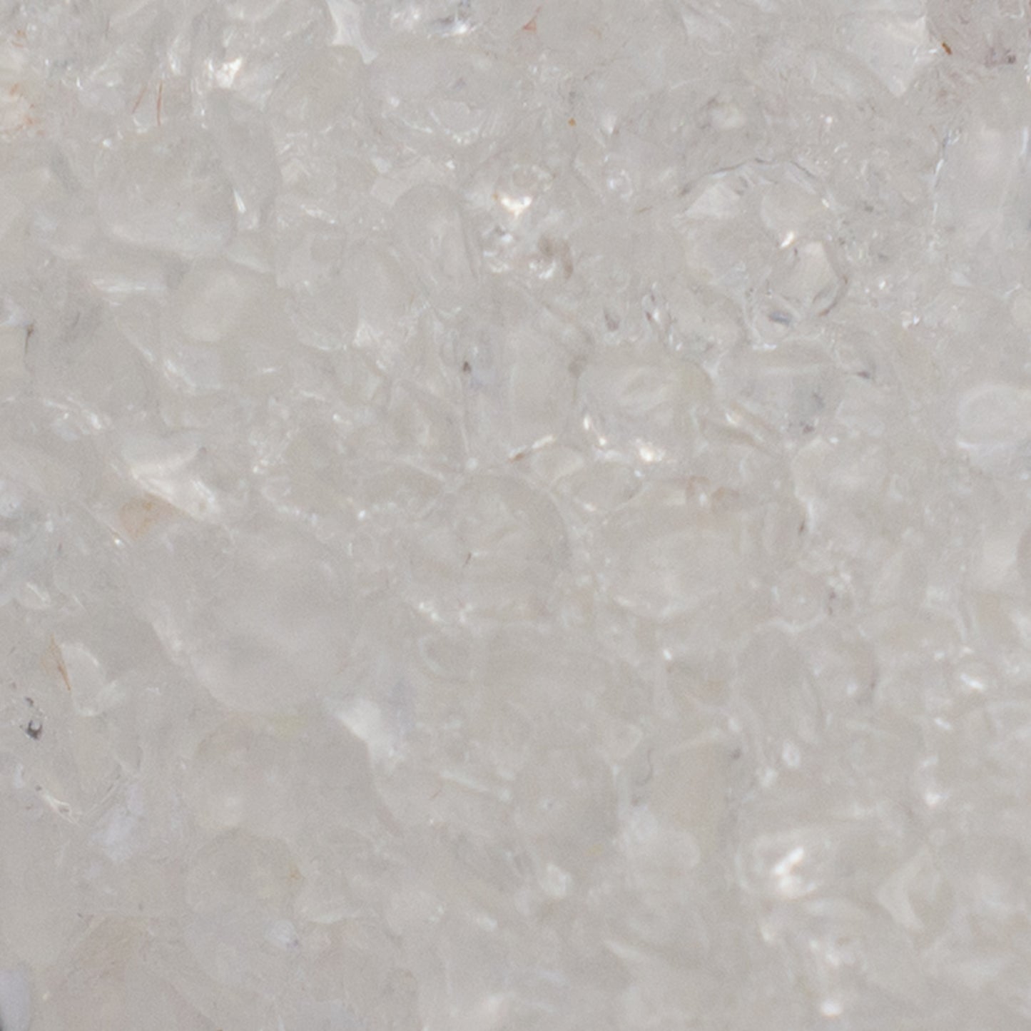 Handmade Mezuzah Case with White Crystal Gemstones Close-up