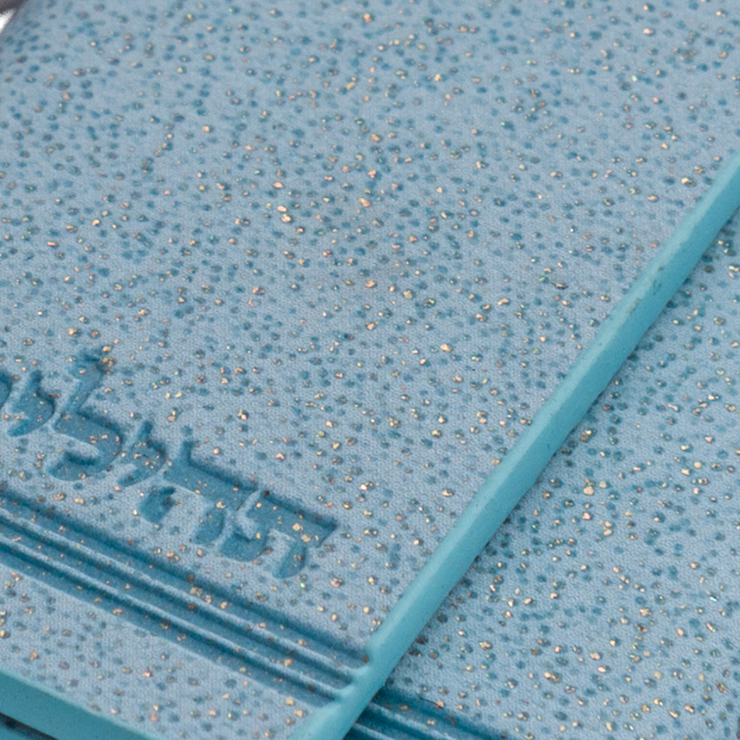 Mini Tehilim Stroller Pins in Blue colour Close-up 