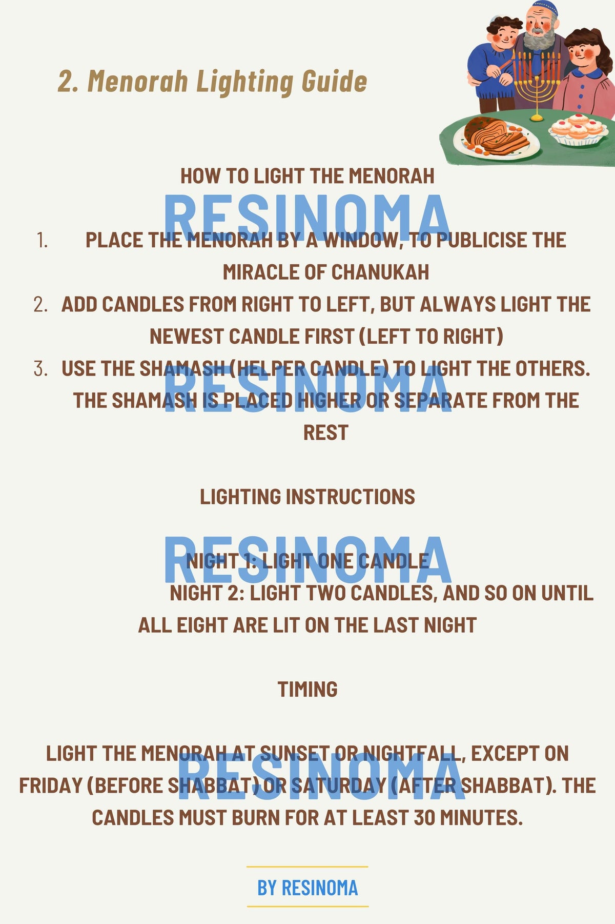 Hanukkah Handbook, songs page