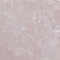 Handmade Mezuzah Case with Pink Crystal Gemstones Close-up 